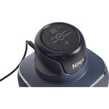 Ninja CRISPi 4-in-1 tragbare Glas-Heißluftfritteuse "Cyber Space" dunkelblaugrau/transparent, 1.700 Watt, 2 Körbe 1,4 und 3,8 Liter