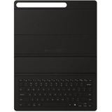 Samsung Book Cover Keyboard Slim, Tablethülle schwarz, DE-Layout, Samsung Galaxy Tab S10 FE+