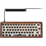 Sharkoon SKILLER SGK50 S4 Gen2 Wood Barebone, Gaming-Tastatur holz