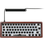 Sharkoon SKILLER SGK50 S4 Gen2 Wood Barebone, Gaming-Tastatur holz