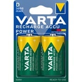 VARTA Recharge Accu Power HR20, D (Mono), 3.000 mAh, Akku 2 Stück