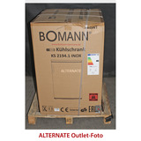Bomann KS 2194.1, Kühlschrank edelstahl