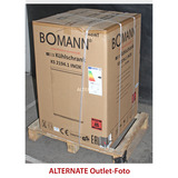 Bomann KS 2194.1, Kühlschrank edelstahl