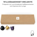 DeLonghi Nespresso Inissia EN 80.B, Kapselmaschine schwarz