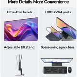 Koorui E2721F, LED-Monitor 68.6 cm (27 Zoll), schwarz, QHD, IPS, HDMI, DP, HDR10, 100Hz Panel