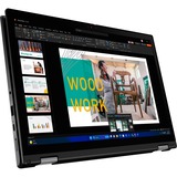 Lenovo ThinkPad L13 2-in-1 G5 (21LM001GGE), Notebook schwarz, Intel® Core™ Ultra 5 125U, Intel® Graphics, 16 GB LPDDR5X, 512 GB (512 GB SSD), Windows 11 Home 64-Bit
