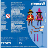 PLAYMOBIL 72023 DuoPack Hexe und Zauberer, Konstruktionsspielzeug 