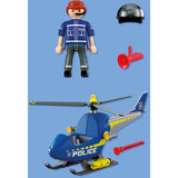 PLAYMOBIL 72080 City Action Polizeihelikopter, Konstruktionsspielzeug 