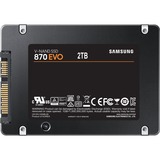 Samsung 870 EVO 2 TB, SSD SATA 6 Gb/s, 2,5", intern