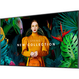 Samsung QB85C, Public Display schwarz, UltraHD/4K, HDMI, USB-A, RJ45, WLAN, Bluetooth