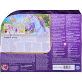 Spin Master Unicorn Academy - Train and Glow River mit Isabel Set, Spielfigur mit Leuchtfunktion und Trainingszubehör 