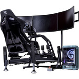 Thermaltake GM5 3DOF Motion System GSC-GM5-MSASBB-22, Untergestell schwarz, für GR500 Racing Sim Rig und GF500 Flight Rig