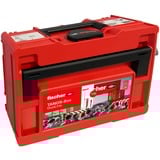 fischer Dübel DuoLine Tanos-Box M173 hellgrau/rot, 713-teilig