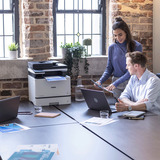 Brother DCP-L8630CDW, Multifunktionsdrucker grau/dunkelgrau, Scan, Kopie, USB, LAN, WLAN, Duplex (Druck)