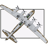 COBI Boeing B-29 Superfortress, Konstruktionsspielzeug Maßstab 1:72
