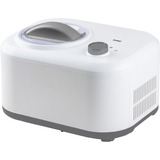 Domo Eismaschine DO9243I weiß/grau, für 1.000ml Eiscreme, 100 Watt Kompressor