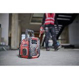 EINHELL TE-CR 18 Li DAB+/FM/BT - Solo, Baustellenradio rot/schwarz, Bluetooth, AUX, USB, ohne Akku und Ladegerät