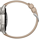 Huawei Watch GT 6 Pro (Atum-B29W), Smartwatch schwarz, Titangehäuse, braunes Nylonarmband