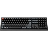 Keychron V6 Ultra 8K, Gaming-Tastatur schwarz, DE-Layout, Keychron Silk POM Red, Hot-Swap, RGB
