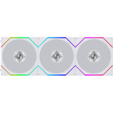 Lian Li UNI FAN TL FLEX 120 Wireless, Gehäuselüfter weiß, Reverse, 3er Pack mit Controller, 120 mm