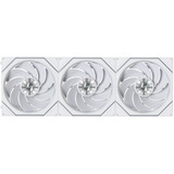 Lian Li UNI FAN TL FLEX 120 Wireless, Gehäuselüfter weiß, Reverse, 3er Pack mit Controller, 120 mm