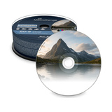 MediaRange BD-R 25 GB, Blu-ray-Rohlinge 6-fach, 25 Stück