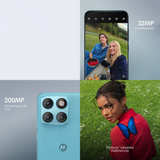 Motorola edge 70 plus 256GB, Handy Milky Blue, Android, 8 GB