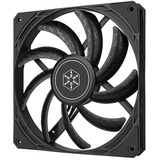 SilverStone Air Slimmer 140, Gehäuselüfter schwarz, 140 mm