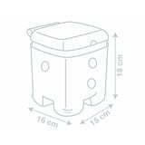 Smoby Little Smoby Steckspiel Kaboom Cube, Lernspielzeug 