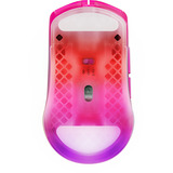 SteelSeries Aerox 3 Wireless Gen 2 MagentaHaze, Gaming-Maus magenta/transparent