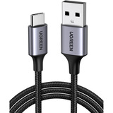 UGREEN US288 USB-A auf USB-C Lade- und Datenkabel  schwarz