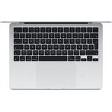 Apple MacBook Air 34,5 cm (13,6") CTO, Notebook silber, M3, 10-Core GPU, macOS, Amerikanisch, 34.5 cm (13.6 Zoll), 512 GB SSD