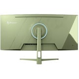 Arozzi Nova 34T2K165, Gaming-Monitor 86.4 cm (34 Zoll), grün, UWQHD, VA, Curved, HDMI, DP, Lautsprecher, 165Hz Panel