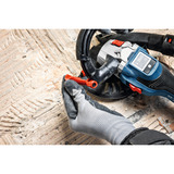 Bosch Professional Akku-Betonschleifer GBR 18V-15 S Professional solo, 18Volt blau/schwarz, ohne Akku und Ladegerät, Ø 125mm, in L-BOXX