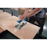 Bosch Professional Akku-Handkreissäge GKS 18V-51 Professional solo, 18Volt blau/schwarz, ohne Akku und Ladegerät, Ø 140mm