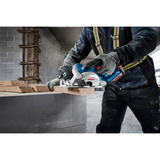 Bosch Professional Akku-Handkreissäge GKS 18V-51 Professional solo, 18Volt blau/schwarz, ohne Akku und Ladegerät, Ø 140mm