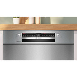 Bosch SMU4ECS21E Serie 4, Spülmaschine edelstahl (gebürstet), 60 cm, Home Connect