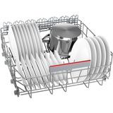 Bosch SMU4ECS21E Serie 4, Spülmaschine edelstahl (gebürstet), 60 cm, Home Connect