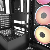 Corsair 3500X LX-R RGB , Tower-Gehäuse schwarz, Tempered Glass x 2