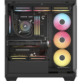 Corsair 3500X LX-R RGB , Tower-Gehäuse schwarz, Tempered Glass x 2