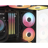 Corsair 3500X LX-R RGB , Tower-Gehäuse schwarz, Tempered Glass x 2