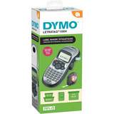 Dymo LetraTag LT-100H, Beschriftungsgerät silber, mit ABC-Tastatur, 2174577