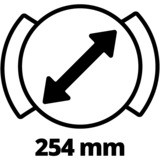 EINHELL Akku-Autopoliermaschine CE-CB 18/254 Li-Solo rot/schwarz, ohne Akku und Ladegerät