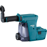 Makita Staubabsaugung DX07, Aufsatz grün/schwarz, für Makita Bohrhammer BHR243 und DHR243