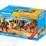 PLAYMOBIL 71862 Western Postkutschenüberfall im Wilden Westen 