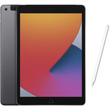Apple iPad 10,2" (2020) Generalüberholt, Tablet-PC grau, LTE