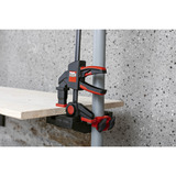 BESSEY Große Multifunktionshalterung STE-MH-SET schwarz/rot, 2 Stück, für BESSEY Deckenstützen STE und ST