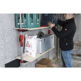 BESSEY Große Multifunktionshalterung STE-MH-SET schwarz/rot, 2 Stück, für BESSEY Deckenstützen STE und ST