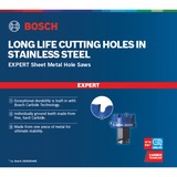 Bosch EXPERT Sheet Metal PC Plus Lochsägen-Set, Ø 22-32mm, 6-teilig mit Power Change Plus-Adapter, Koffer