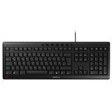 CHERRY STREAM KEYBOARD, Tastatur schwarz, EU-Layout (QWERTY), Cherry SX-Scherentechnologie